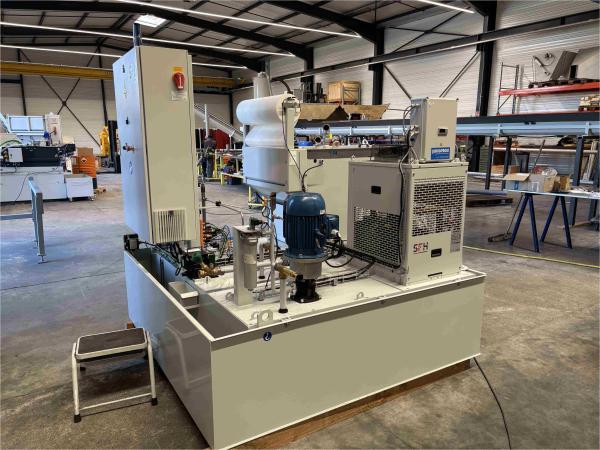 Unité de filtration papier pour fraiseuse à portique - Nouvelle réalisation SFH